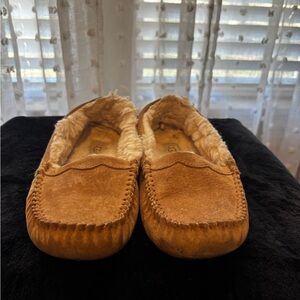UGG Tan Sheepskin Slippers
